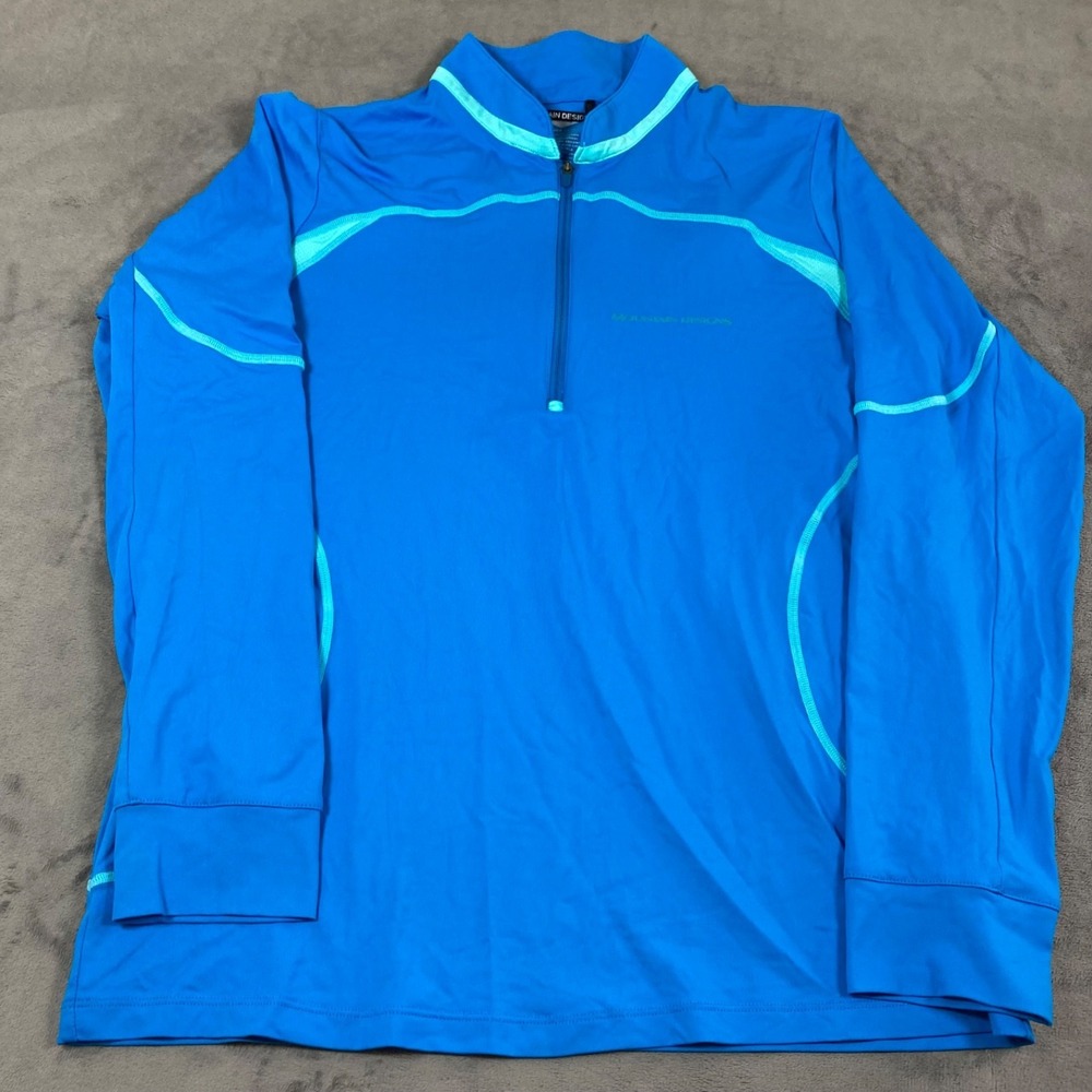 Mountain designs women's quarter zip top size 14 preowned